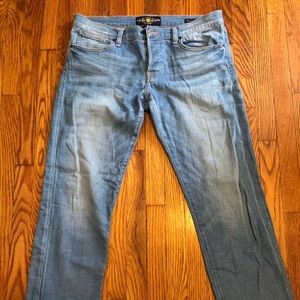 4 pairs jeans Paige, Lucky Brand, Lauren Conrad, Mossimo & 1 pants Anthropologie